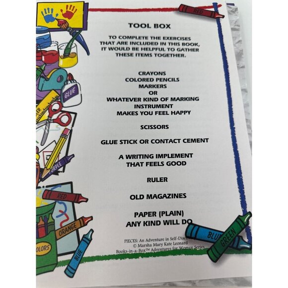 Pieces Journaling Book In A Box Writing Prompts Women’s Journey Self Discovery - Picture 8 of 12